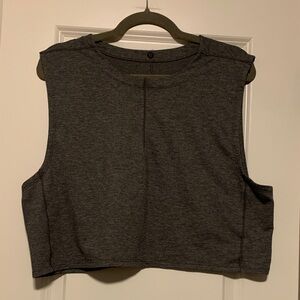 Lululemon Lab Gray Sleeveless Women's Top, Size Large, Excellent Condition